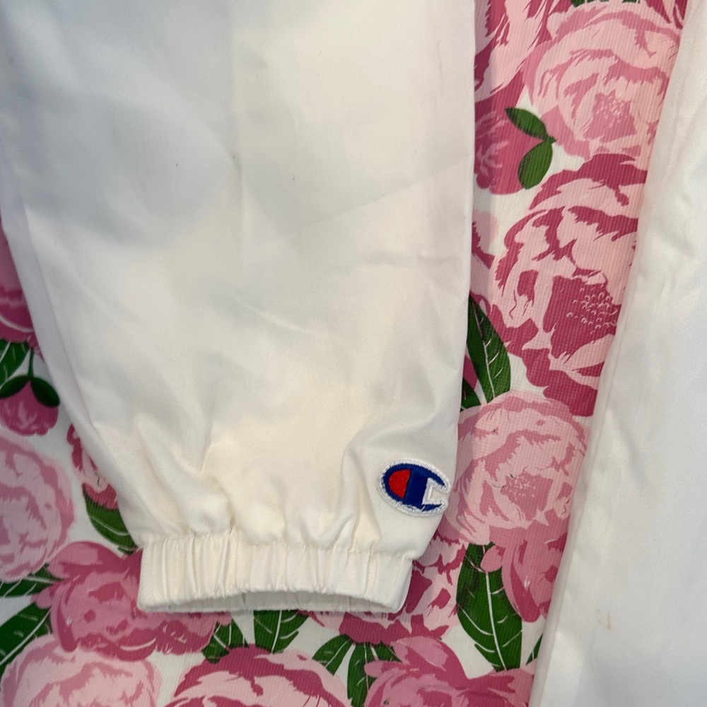 Champion Multicolor Button White Windbreaker - image 7